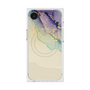 プレミアムスクエアケース with MagSafe［ Marble Purple ］