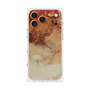 プレミアムスクエアケース with MagSafe［ Marble Brown ］