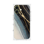 プレミアムスクエアケース with MagSafe［ Marble Black ］