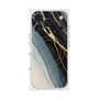 プレミアムスクエアケース with MagSafe［ Marble Black ］