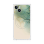 プレミアムスクエアケース with MagSafe［ Marble Green ］