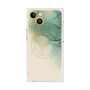 プレミアムスクエアケース with MagSafe［ Marble Green ］