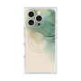 プレミアムスクエアケース with MagSafe［ Marble Green ］