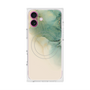 プレミアムスクエアケース with MagSafe［ Marble Green ］