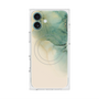 プレミアムスクエアケース with MagSafe［ Marble Green ］