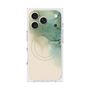 プレミアムスクエアケース with MagSafe［ Marble Green ］