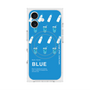 プレミアムスクエアケース with MagSafe［ BLUE-Ramune soda ］