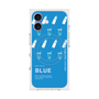 プレミアムスクエアケース with MagSafe［ BLUE-Ramune soda ］