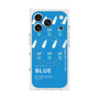 プレミアムスクエアケース with MagSafe［ BLUE-Ramune soda ］