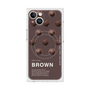 プレミアムスクエアケース with MagSafe［ BROWN-Chocolate ］