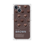 プレミアムスクエアケース with MagSafe［ BROWN-Chocolate ］
