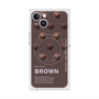 プレミアムスクエアケース with MagSafe［ BROWN-Chocolate ］