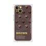 プレミアムスクエアケース with MagSafe［ BROWN-Chocolate ］