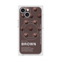 プレミアムスクエアケース with MagSafe［ BROWN-Chocolate ］