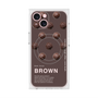 プレミアムスクエアケース with MagSafe［ BROWN-Chocolate ］