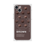 プレミアムスクエアケース with MagSafe［ BROWN-Chocolate ］