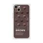 プレミアムスクエアケース with MagSafe［ BROWN-Chocolate ］