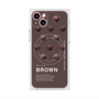 プレミアムスクエアケース with MagSafe［ BROWN-Chocolate ］