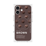 プレミアムスクエアケース with MagSafe［ BROWN-Chocolate ］
