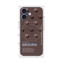 プレミアムスクエアケース with MagSafe［ BROWN-Chocolate ］