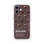 プレミアムスクエアケース with MagSafe［ BROWN-Chocolate ］