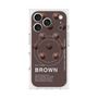 プレミアムスクエアケース with MagSafe［ BROWN-Chocolate ］