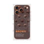 プレミアムスクエアケース with MagSafe［ BROWN-Chocolate ］