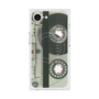 プレミアムスクエアケース with MagSafe［ RETORO CASSETTE TAPE - Skeleton Blue ］