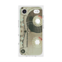 プレミアムスクエアケース with MagSafe［ RETORO CASSETTE TAPE - Skeleton Red ］