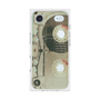 プレミアムスクエアケース with MagSafe［ RETORO CASSETTE TAPE - Skeleton Red ］
