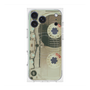 プレミアムスクエアケース with MagSafe［ RETORO CASSETTE TAPE - Skeleton Red ］