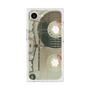 プレミアムスクエアケース with MagSafe［ RETORO CASSETTE TAPE - Skeleton Red ］