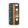 プレミアムスクエアケース with MagSafe［ RETORO CASSETTE TAPE - Opacity Black ］