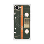 プレミアムスクエアケース with MagSafe［ RETORO CASSETTE TAPE - Opacity Black ］