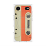 プレミアムスクエアケース with MagSafe［ RETORO CASSETTE TAPE - Opacity White ］