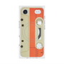 プレミアムスクエアケース with MagSafe［ RETORO CASSETTE TAPE - Opacity White ］