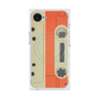 プレミアムスクエアケース with MagSafe［ RETORO CASSETTE TAPE - Opacity White ］