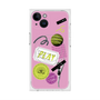 プレミアムスクエアケース with MagSafe［ Playful sticker - Dusty Pink ］