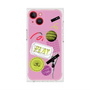 プレミアムスクエアケース with MagSafe［ Playful sticker - Dusty Pink ］