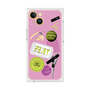 プレミアムスクエアケース with MagSafe［ Playful sticker - Dusty Pink ］