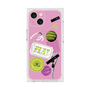 プレミアムスクエアケース with MagSafe［ Playful sticker - Dusty Pink ］
