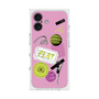 プレミアムスクエアケース with MagSafe［ Playful sticker - Dusty Pink ］
