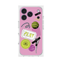 プレミアムスクエアケース with MagSafe［ Playful sticker - Dusty Pink ］