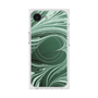 プレミアムスクエアケース with MagSafe［ y2k(Year2000) - Heart - Full Green ］