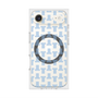 プレミアムスクエアケース with MagSafe［ LANVIN en Bleu - Monogram - Blue ］