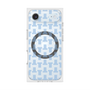 プレミアムスクエアケース with MagSafe［ LANVIN en Bleu - Monogram - Blue ］