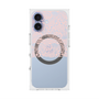 プレミアムスクエアケース with MagSafe［ LANVIN en Bleu - Lace - Pink ］