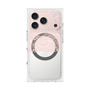 プレミアムスクエアケース with MagSafe［ LANVIN en Bleu - Lace - Pink ］