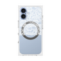 プレミアムスクエアケース with MagSafe［ LANVIN en Bleu - Lace - White ］