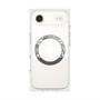 プレミアムスクエアケース with MagSafe［ LANVIN en Bleu - Lace - White ］